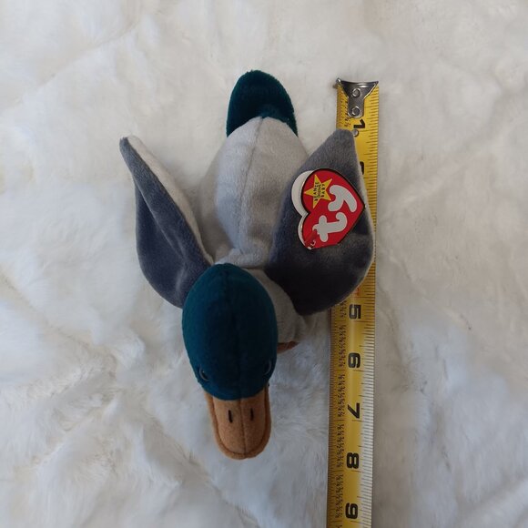 Ty Beanie Baby "Jake" the mallard duck 1997 with tags - Picture 9 of 9